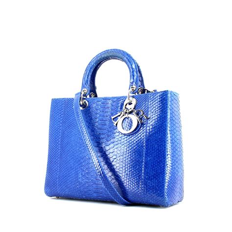 lady dior blu elettrico|borse lady dior prezzi.